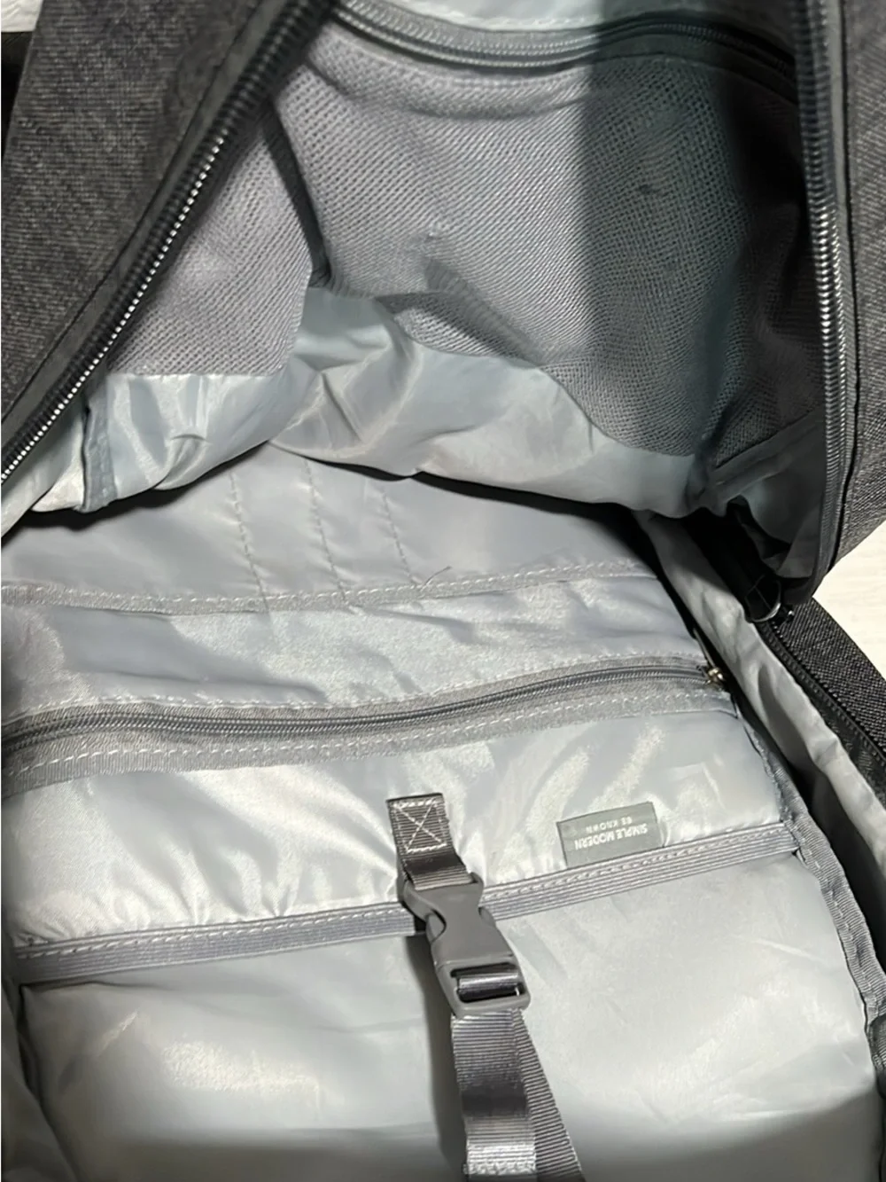 Men's Grey Everyday Backpack - Modern Urban Carry
